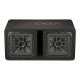 Dual 12" L7R 2-Ohm Enclosure (45DL7R122)